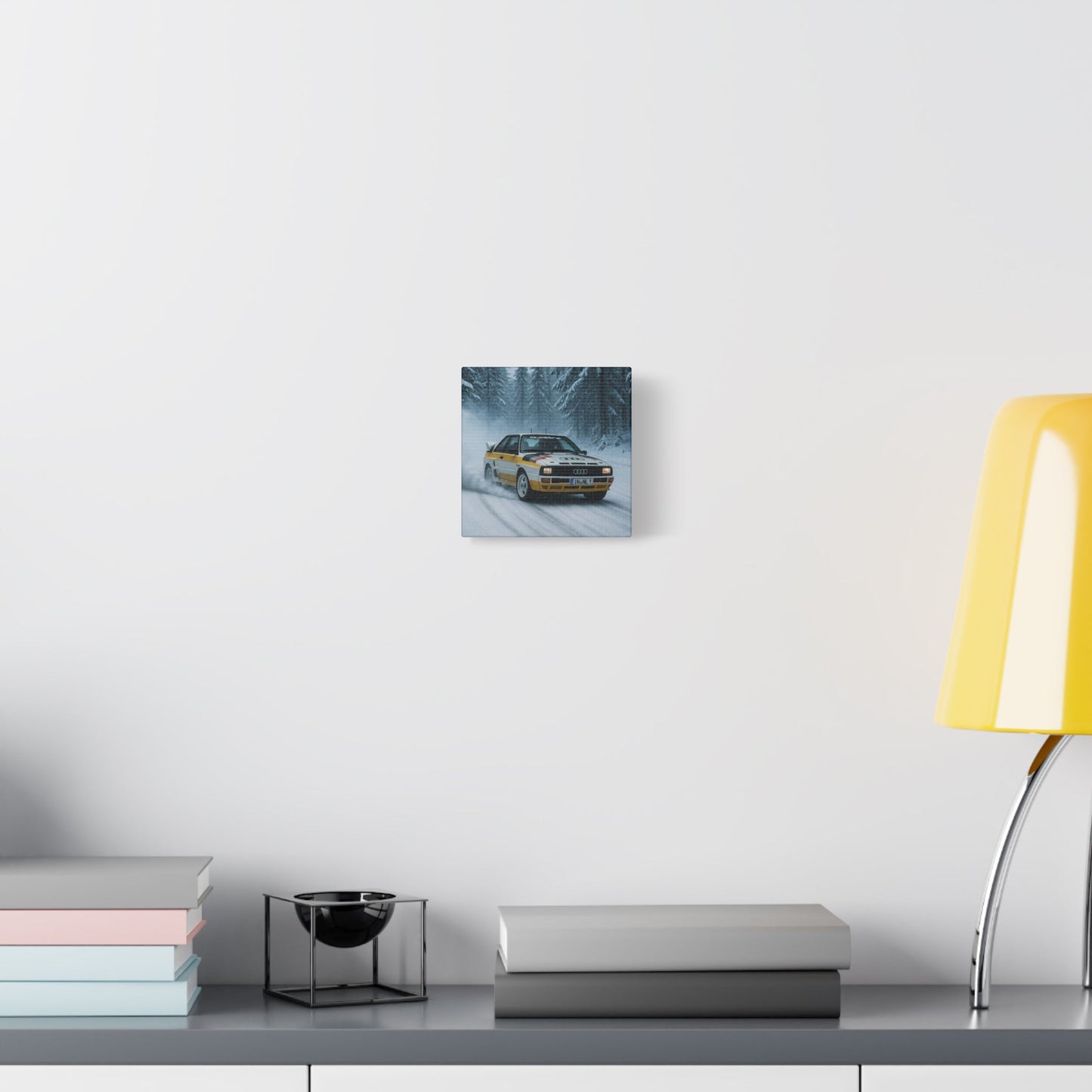 Snow Drift Legend Canvas Print β Audi Quattro S1 Rally Art | Winter Motorsport Wall Decor - BTS Canvas