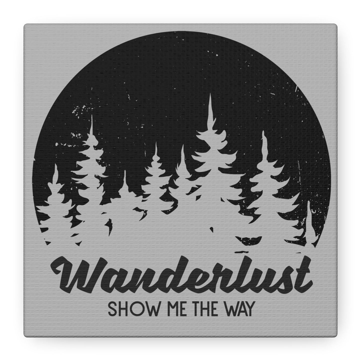 Wanderlust Compass Canvas – Show Me The Way Wall Art - BTS Canvas