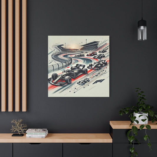 🏁 Racing Spirit Canvas Print – High - Performance Wall Art for True Fans - BTS Canvas