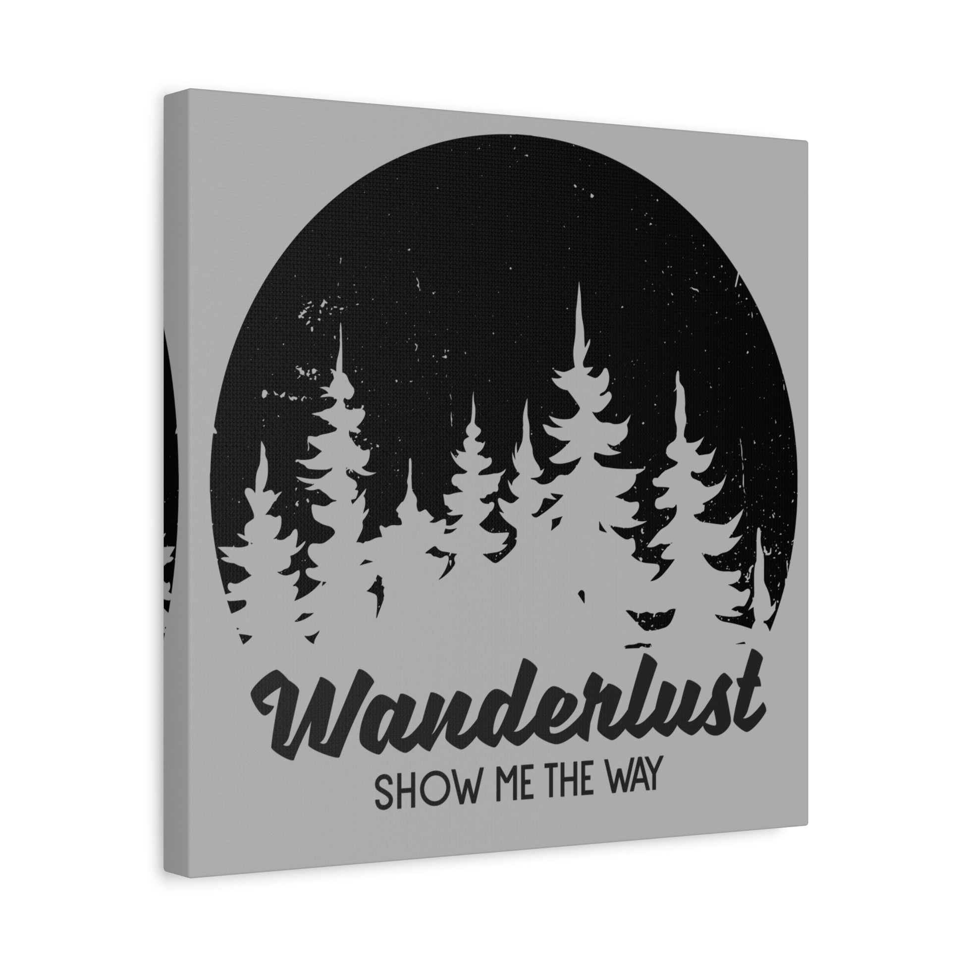 Wanderlust Compass Canvas – Show Me The Way Wall Art - BTS Canvas