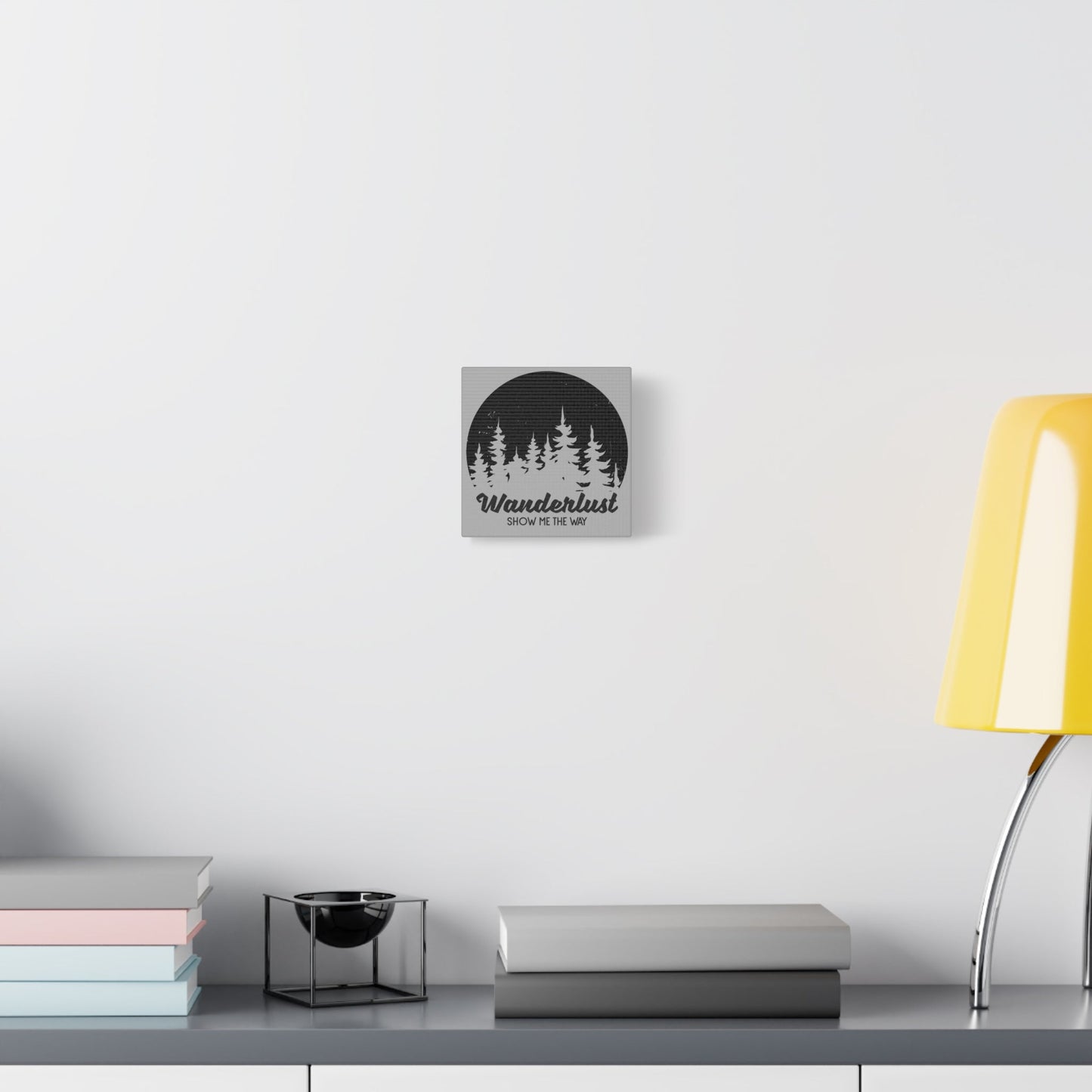 Wanderlust Compass Canvas – Show Me The Way Wall Art - BTS Canvas
