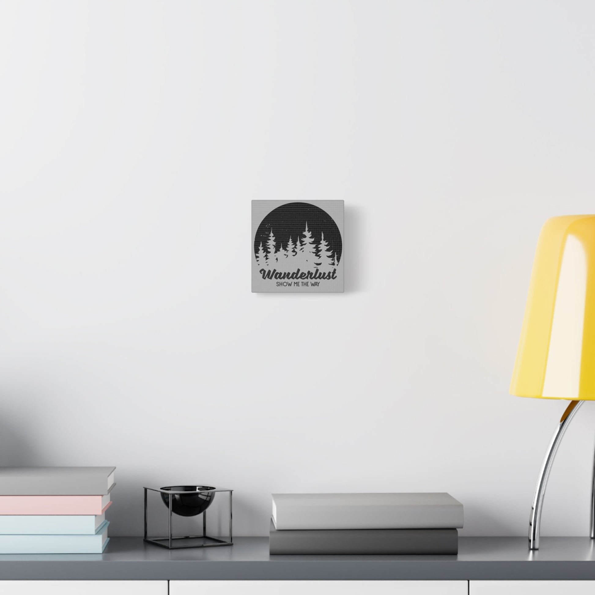 Wanderlust Compass Canvas – Show Me The Way Wall Art - BTS Canvas