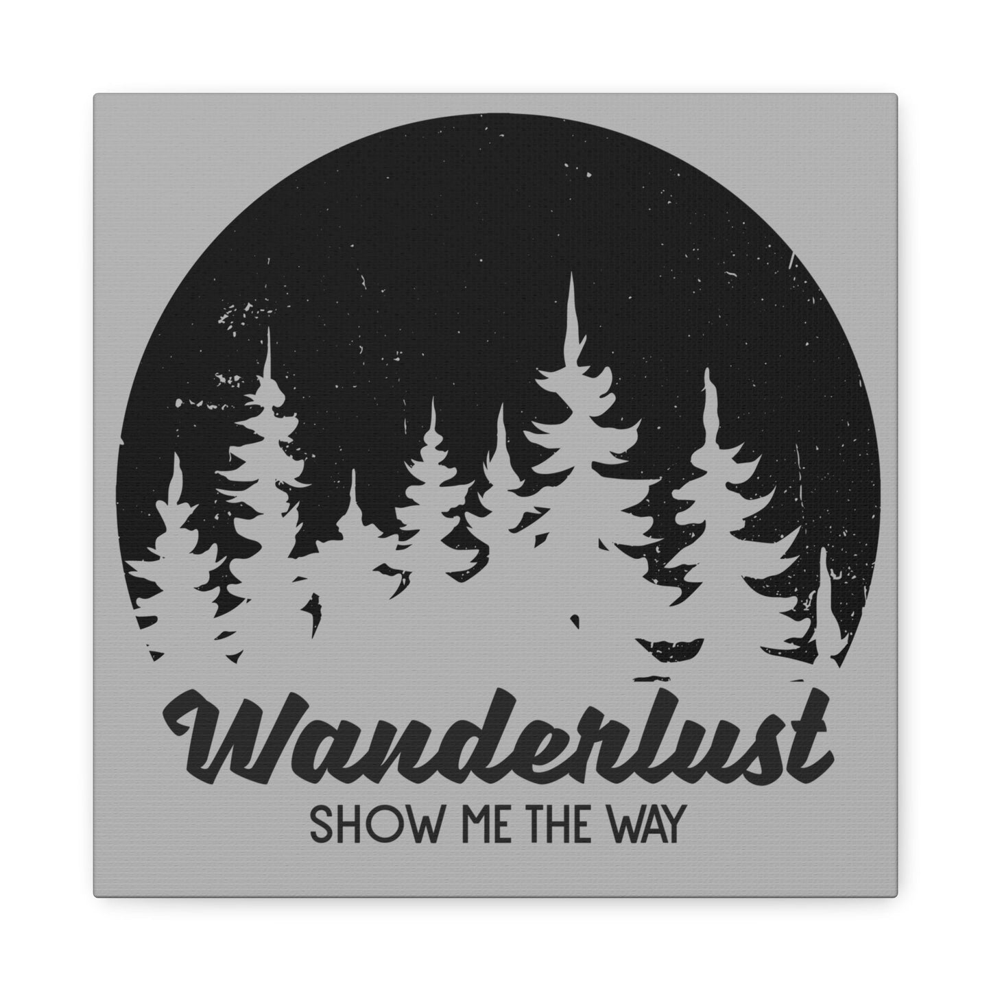 Wanderlust Compass Canvas – Show Me The Way Wall Art - BTS Canvas