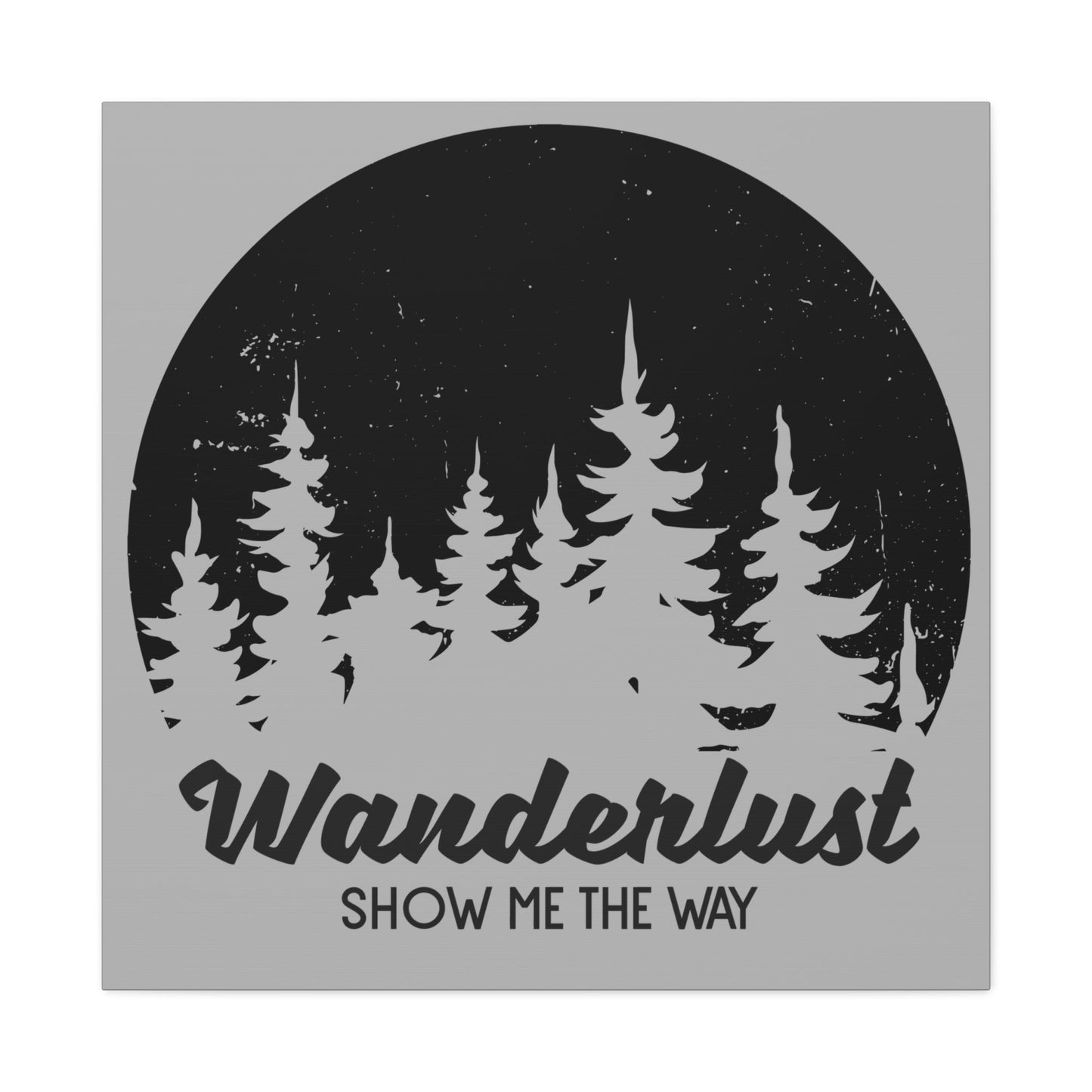 Wanderlust Compass Canvas – Show Me The Way Wall Art - BTS Canvas