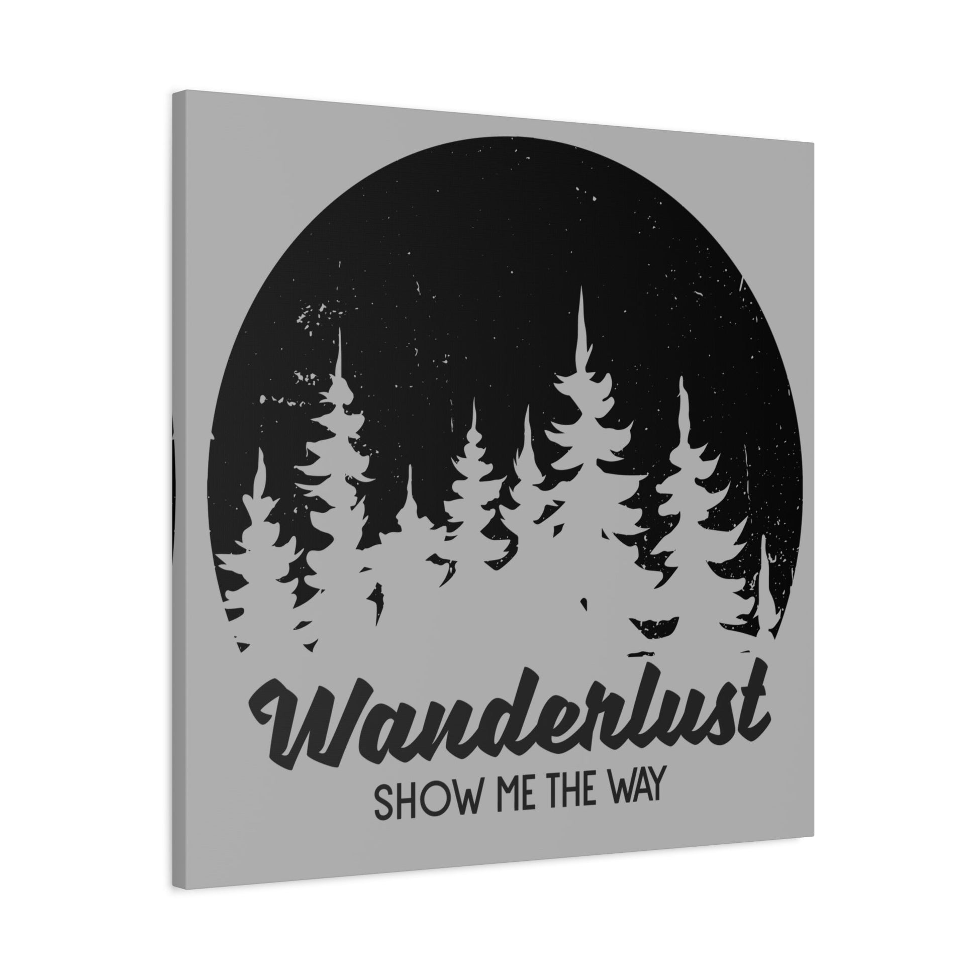 Wanderlust Compass Canvas – Show Me The Way Wall Art - BTS Canvas